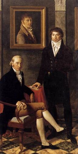 Francois Wynckelman Francois van der Donckt and Joseph Odevaere 1805 	by Joseph-Denis Odevaere 1775-1830   Location TBD